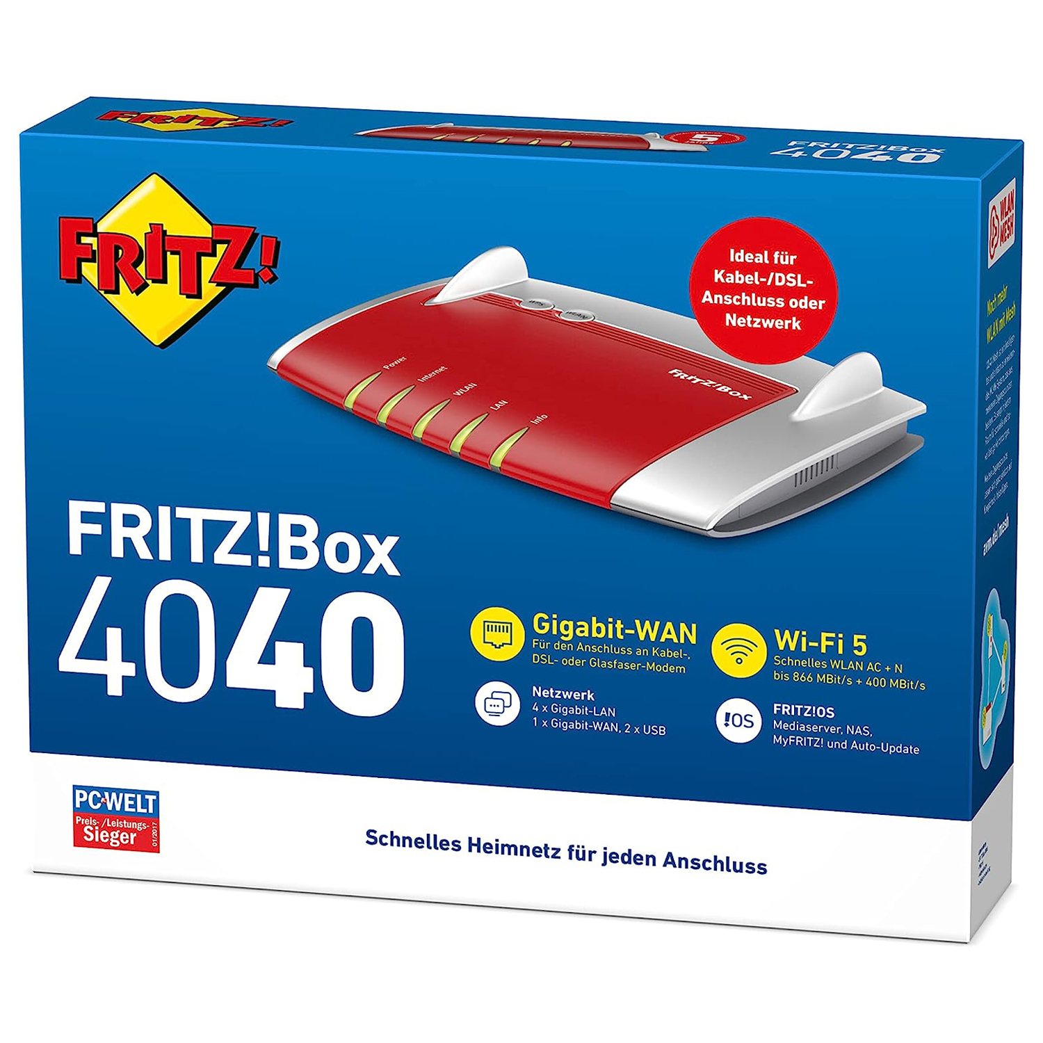 Fritz!Box 4040 – Fleidl EDV | Router